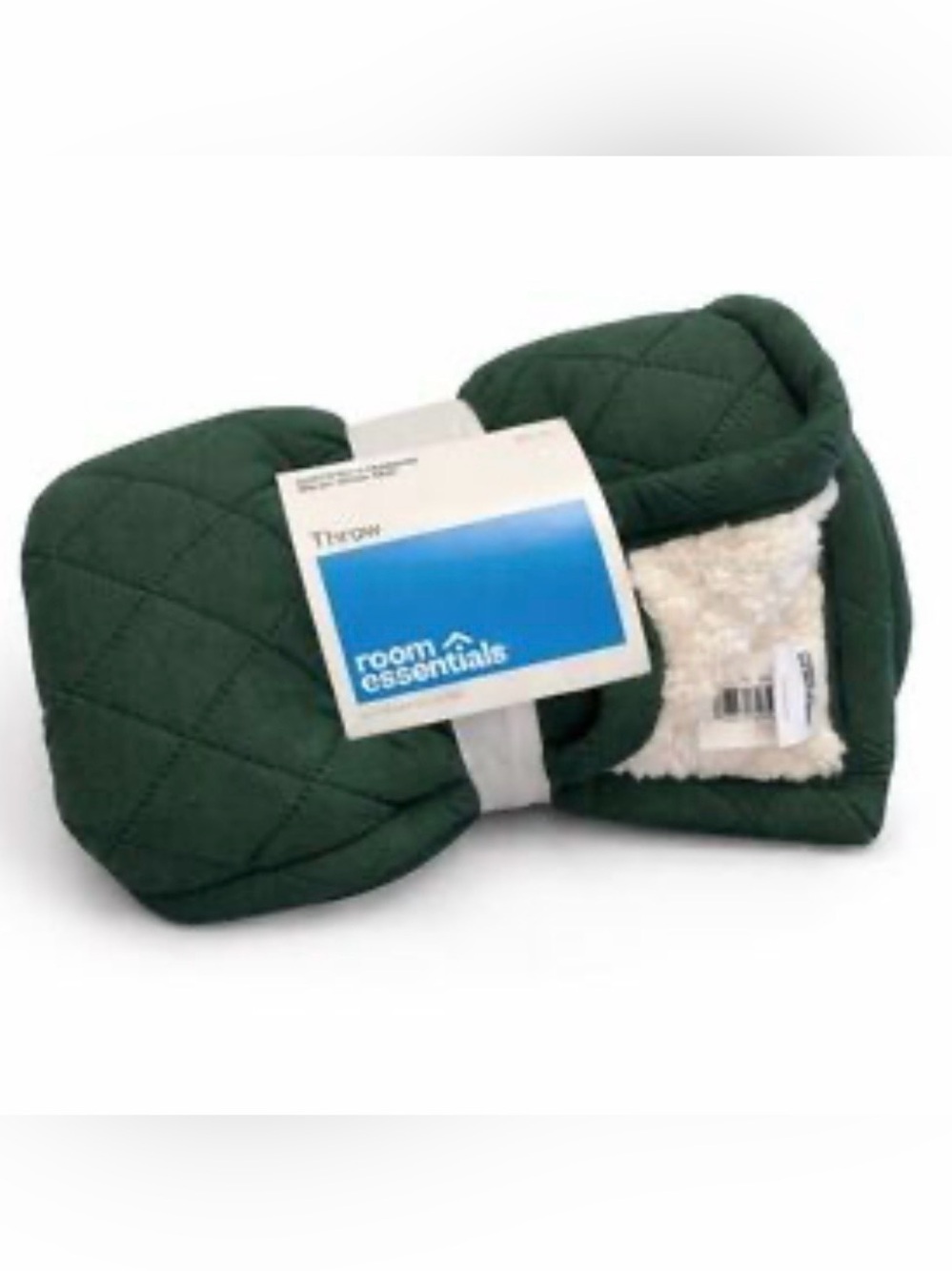 Room Essentials Throw Blanket Green - 50” x 60”